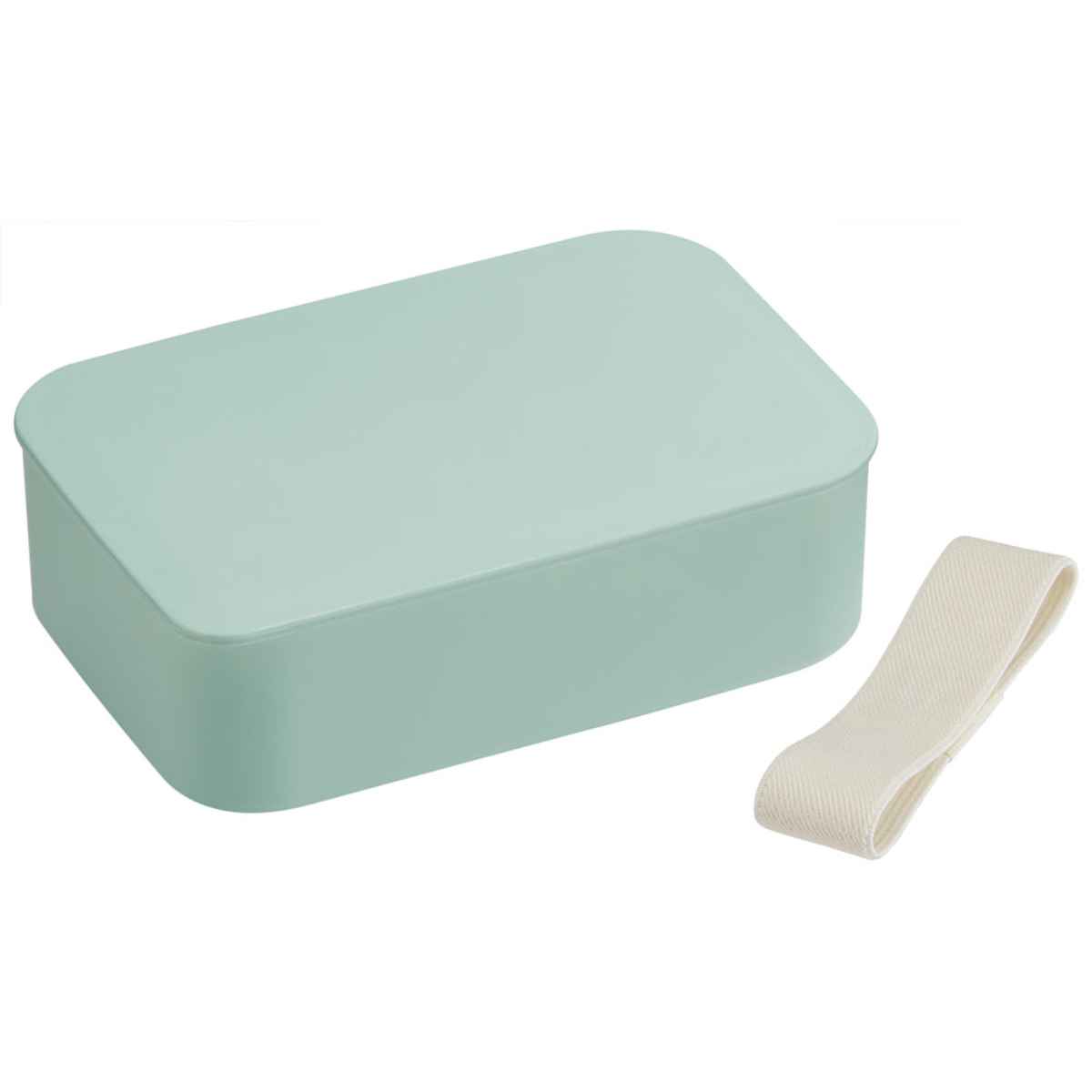 弁当箱 1段 500ml 塗りランチボックス スモーク