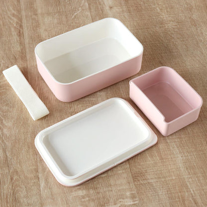 弁当箱 1段 500ml 塗りランチボックス スモーク
