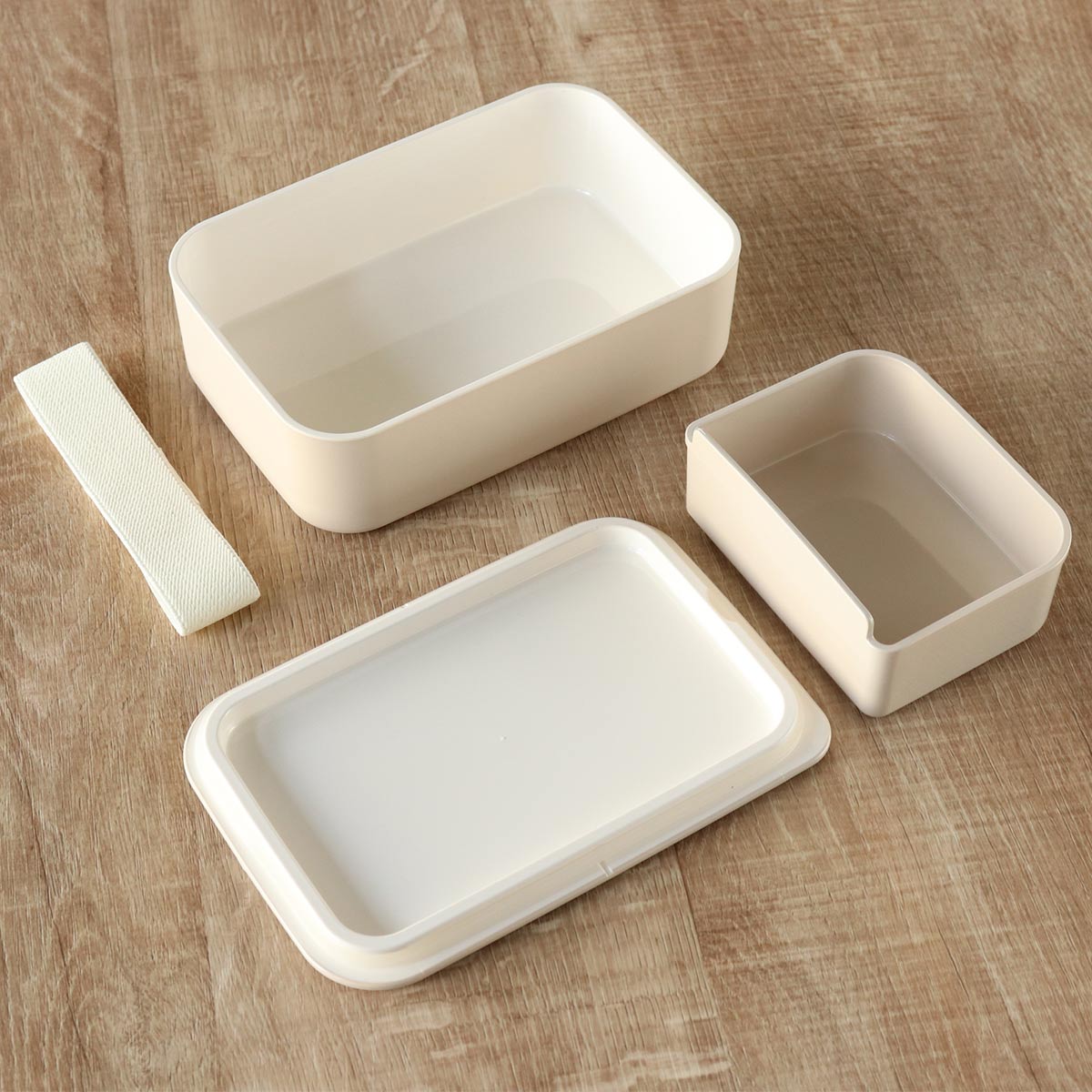 弁当箱 1段 500ml 塗りランチボックス スモーク