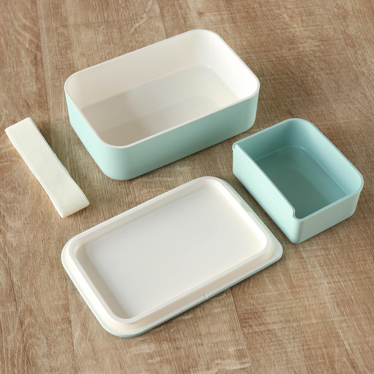 弁当箱 1段 500ml 塗りランチボックス スモーク