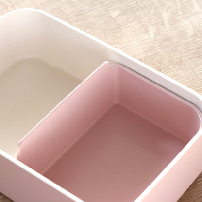 弁当箱 1段 500ml 塗りランチボックス スモーク